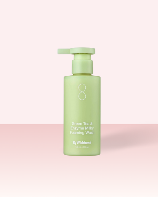 BY WISHTREND Green Tea & Enzyme Milky Foaming Wash