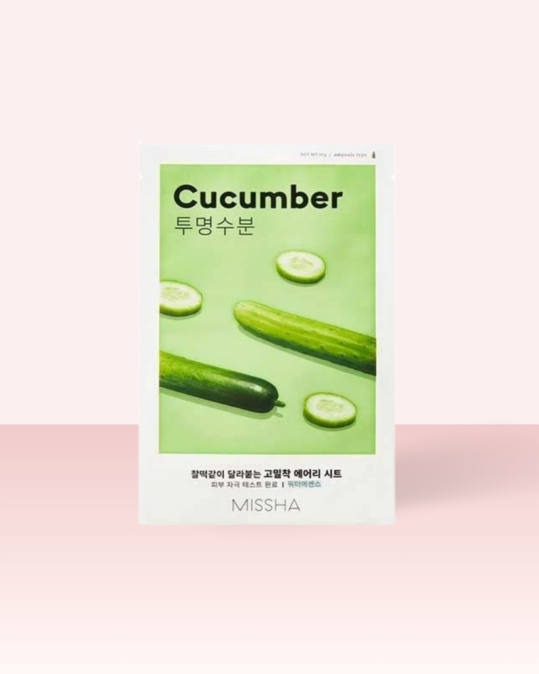 MISSHA - Airy Fit Sheet Mask (Cucumber)